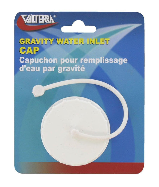 Valterra Fresh Water Inlet Cap, White