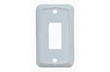 Switch Plate Cover, White